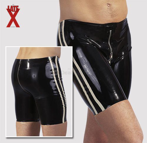 Just Plunge into Water in JM Waves Athletic Side Stripes Shorts Swimwear!